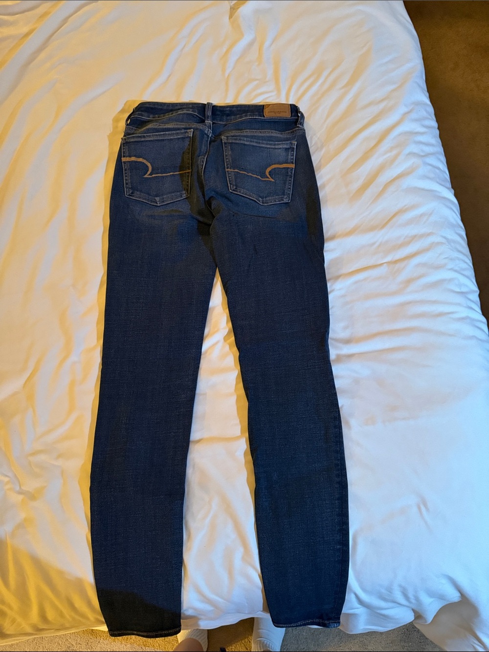 American Eagle Outfitters Dark Indigo Skinny Jeans